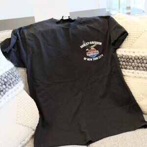 Harley-Davidson NYC Tee – Official, Medium, Vintage-Style Graphic